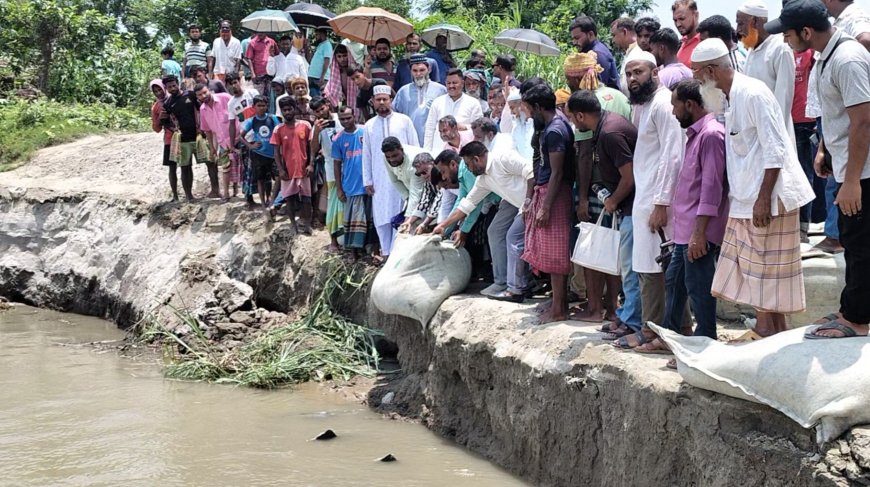 যমুনার বাম তীর রক্ষায় বাঁধ নির্মাণে পাঁচ এমপির উদ্যোগ