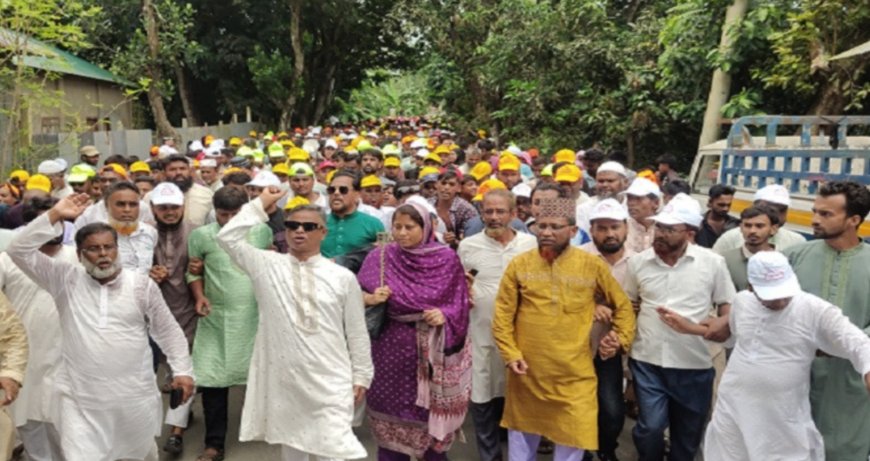 চৌহালীতে  বর্ণাঢ্য আয়োজনে বিএনপির ৪৮ তম প্রতিষ্ঠা বার্ষিকী পালন